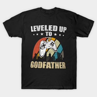 Leveled up to  Video  Gaming T-Shirt